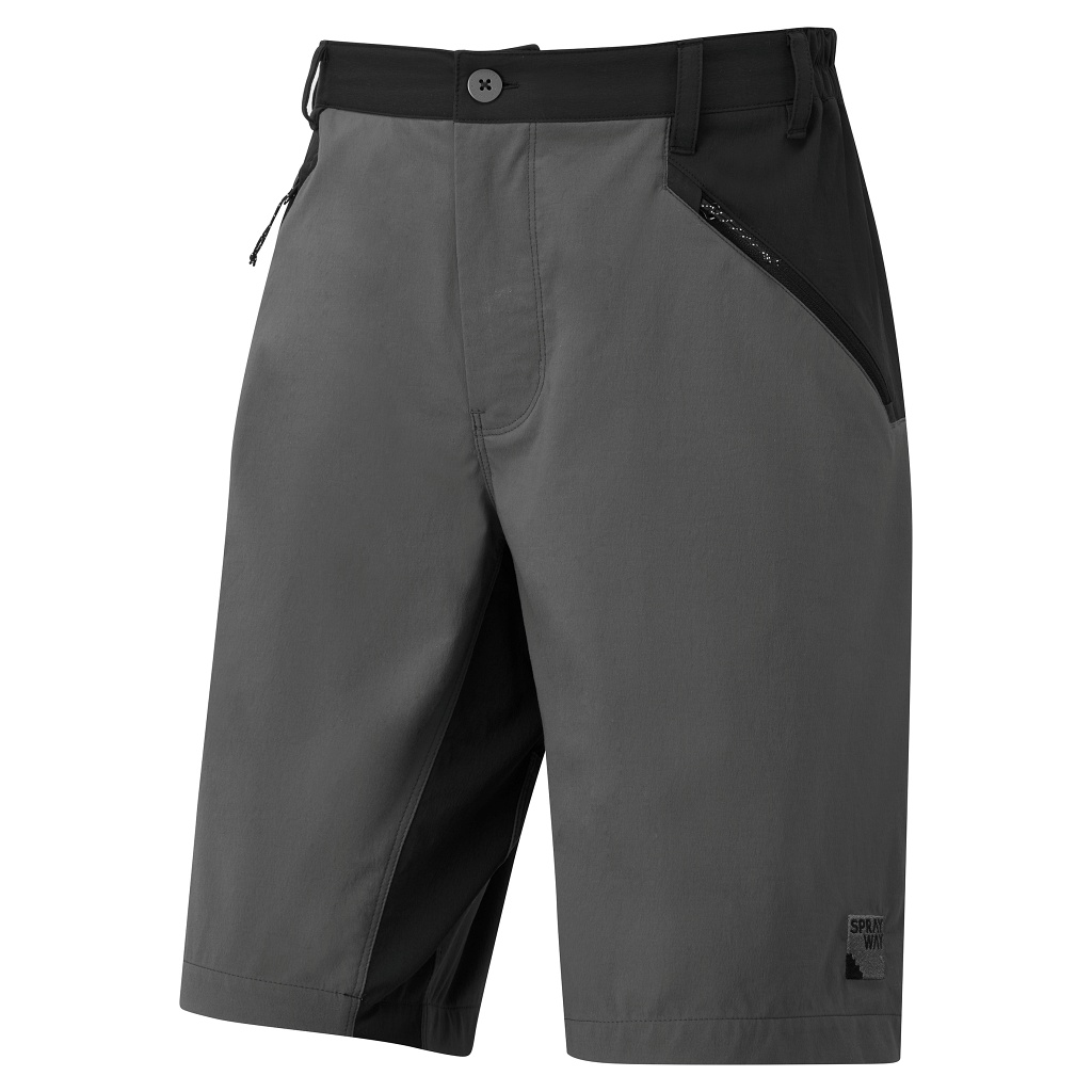 Sprayway Compass Pro Shorts - Anthracite / Black