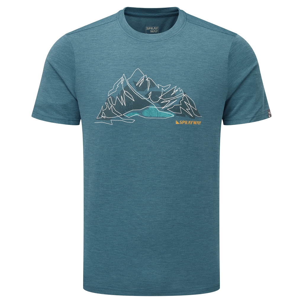 Sprayway Tarn Tee Mens - Seaport