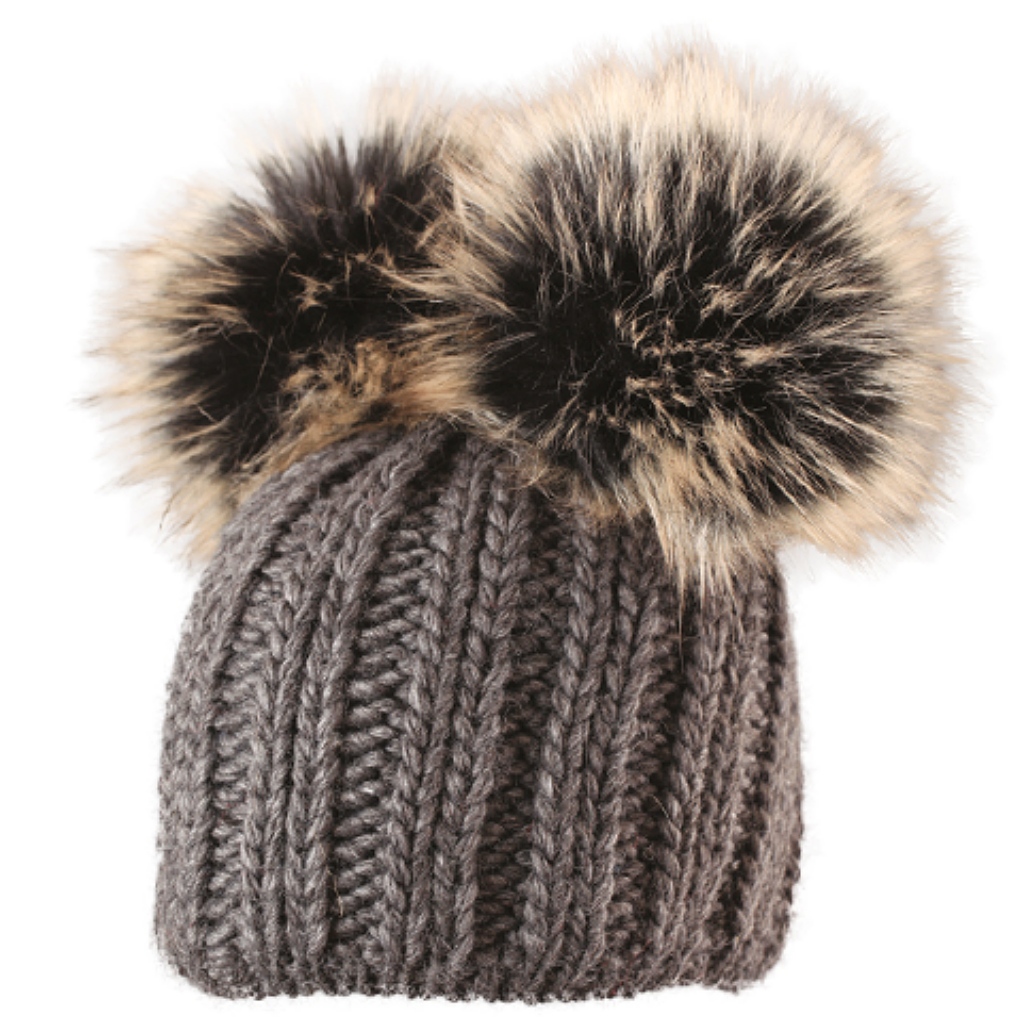 Starling Teddy Hat Womens - Charcoal