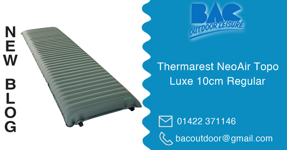 Thermarest NeoAir Topo Luxe 10cm Regular – TwinLock Valve