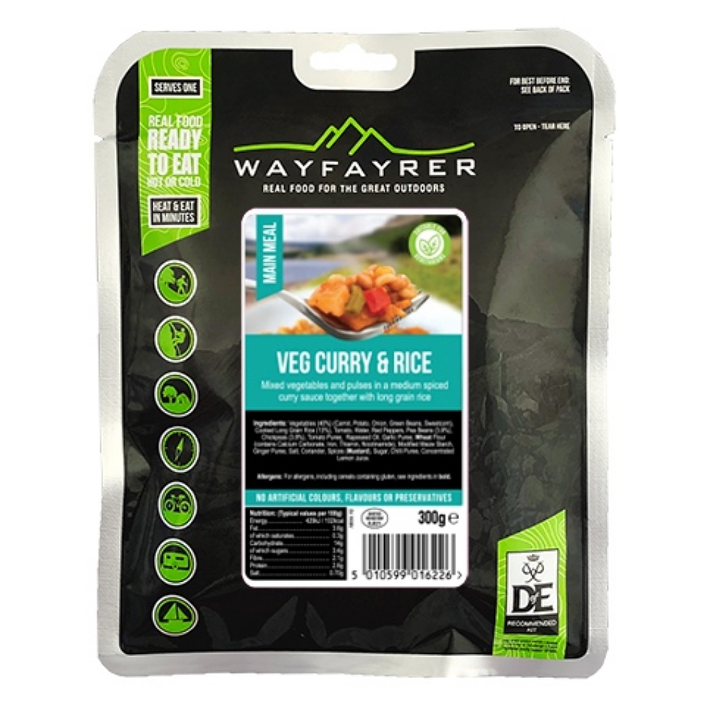 Wayfayrer Vegetable Curry & Rice