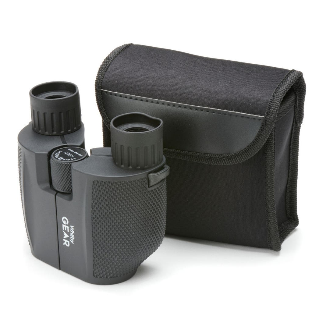 Whitby Gear Compact Binoculars 10 x 25