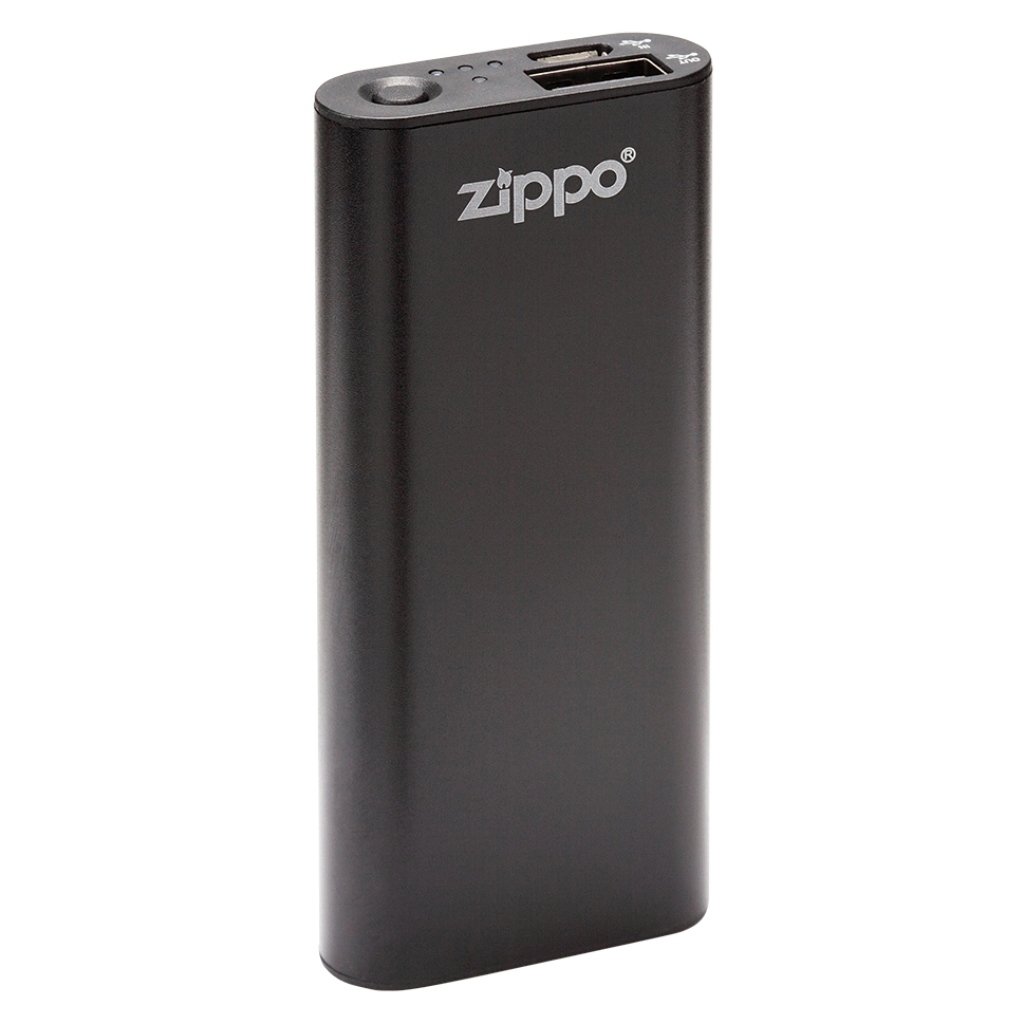 Zippo Heatbank 3-Hour Rechargeable Hand Warmer & Power Bank - Black