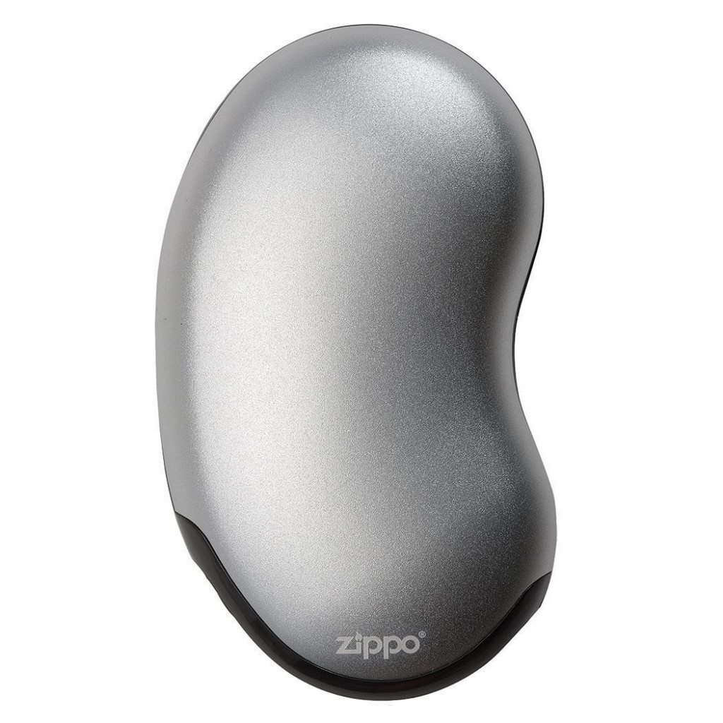 Zippo Heatbank 6-Hour USB Rechargeable Hand Warmer & Power Bank - Silver