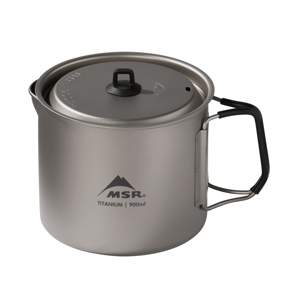MSR Titan™ Kettle 900ml - Ultralight 1-Person Titanium Cook Pot
