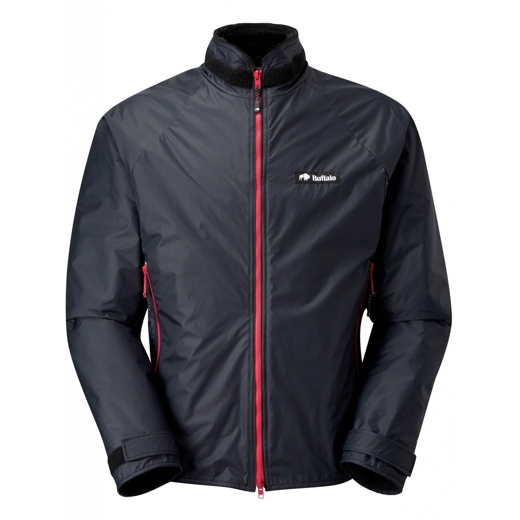 Buffalo Systems Belay Jacket Mens - Black / Red