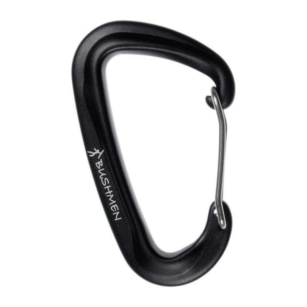 Bushmen Ultralight Carabiner - Black x2