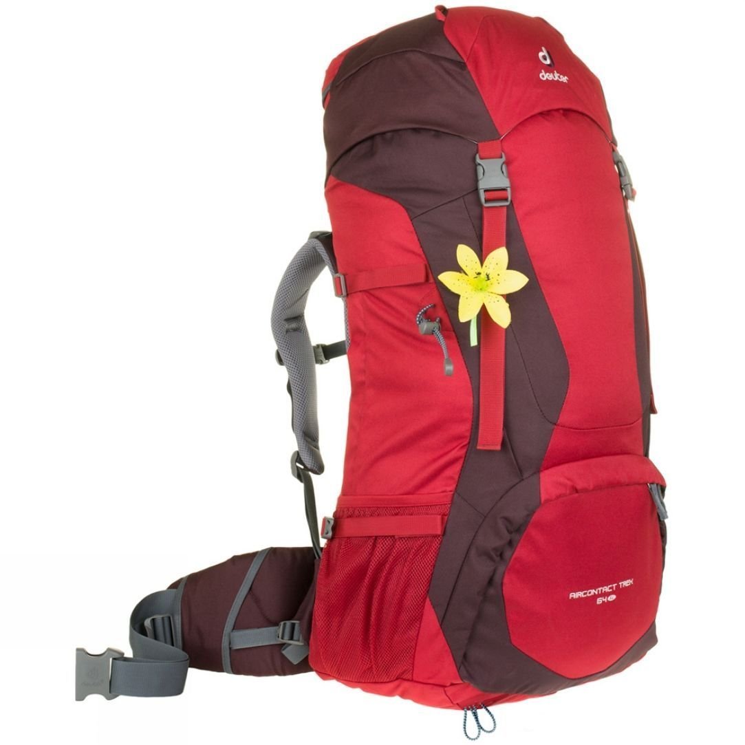 deuter Air Contact Trek 64SL Womens - Crimson