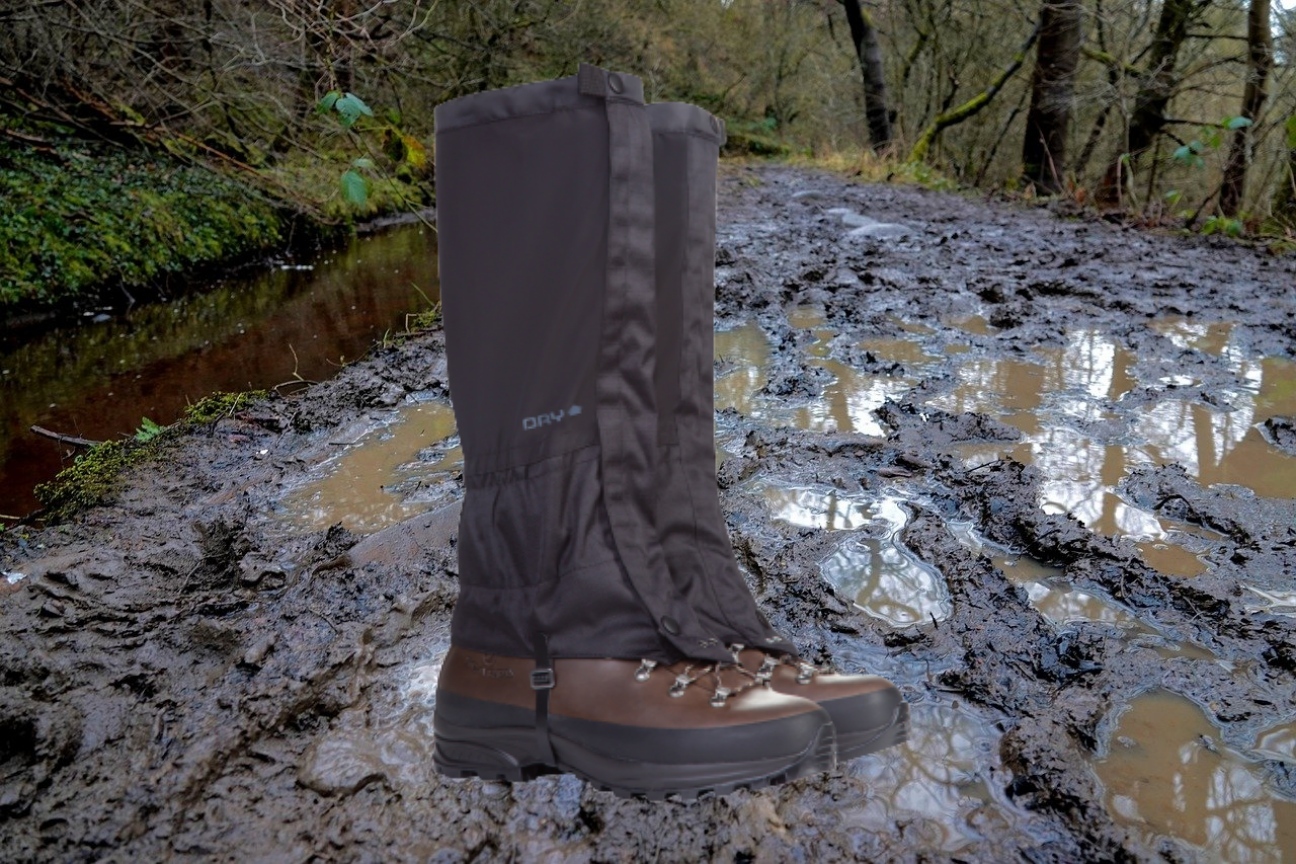 GAITERS PROTECT....