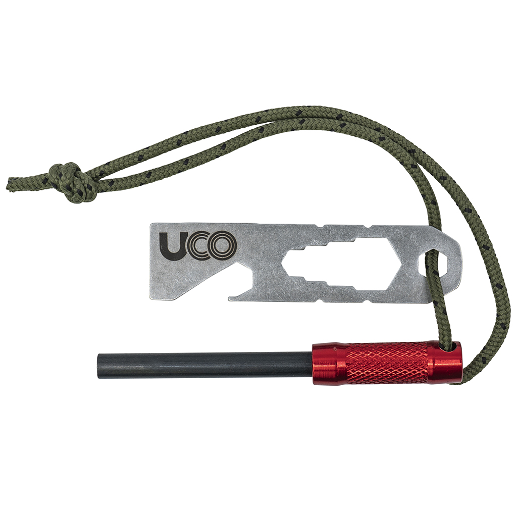UCO Survival Fire Striker w/ Multi-Tool - Red