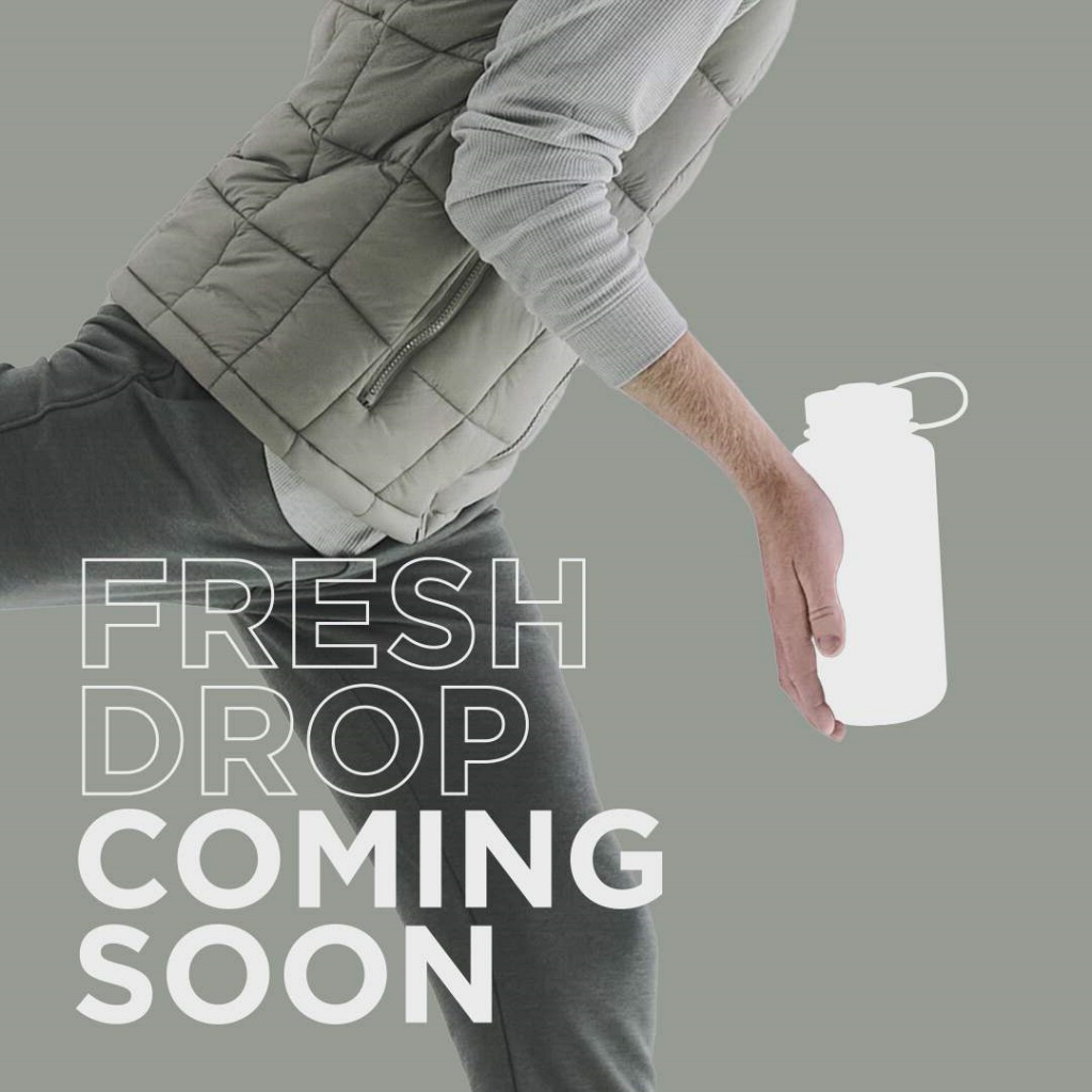 Nalgene Monochrome Collection 1L Wide Mouth Tritan Sustain Water Bottle