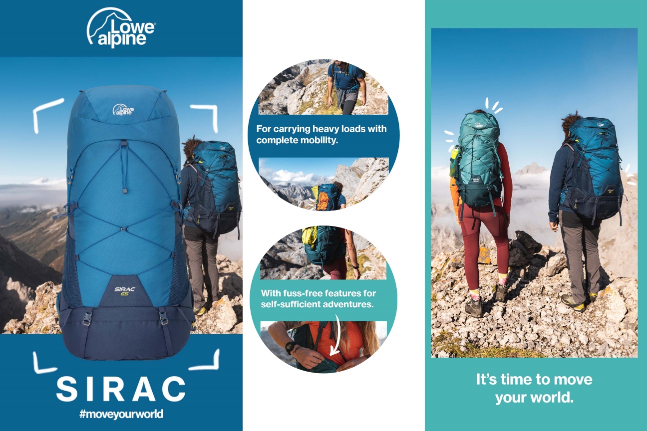 LOWE ALPINE SIRAC PACKS
