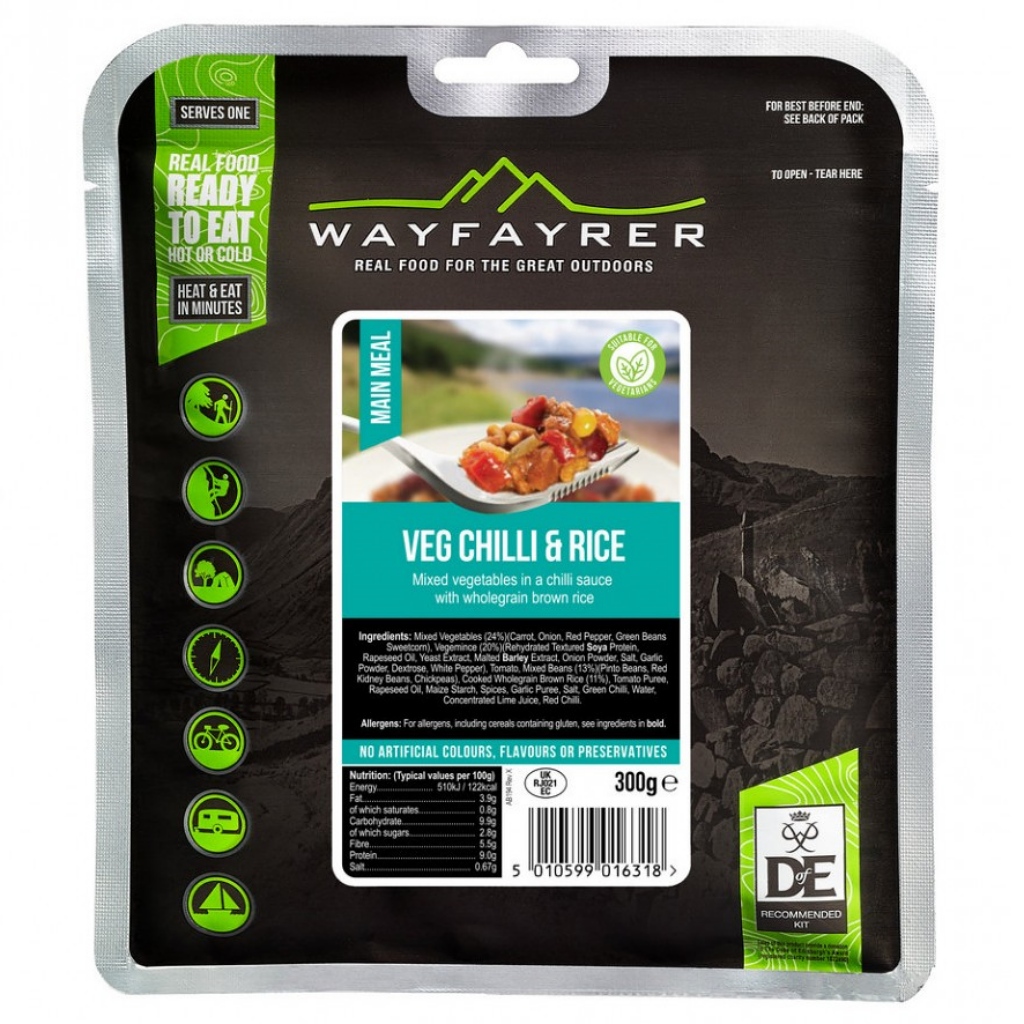 Wayfayrer Vegetable Chilli & Rice