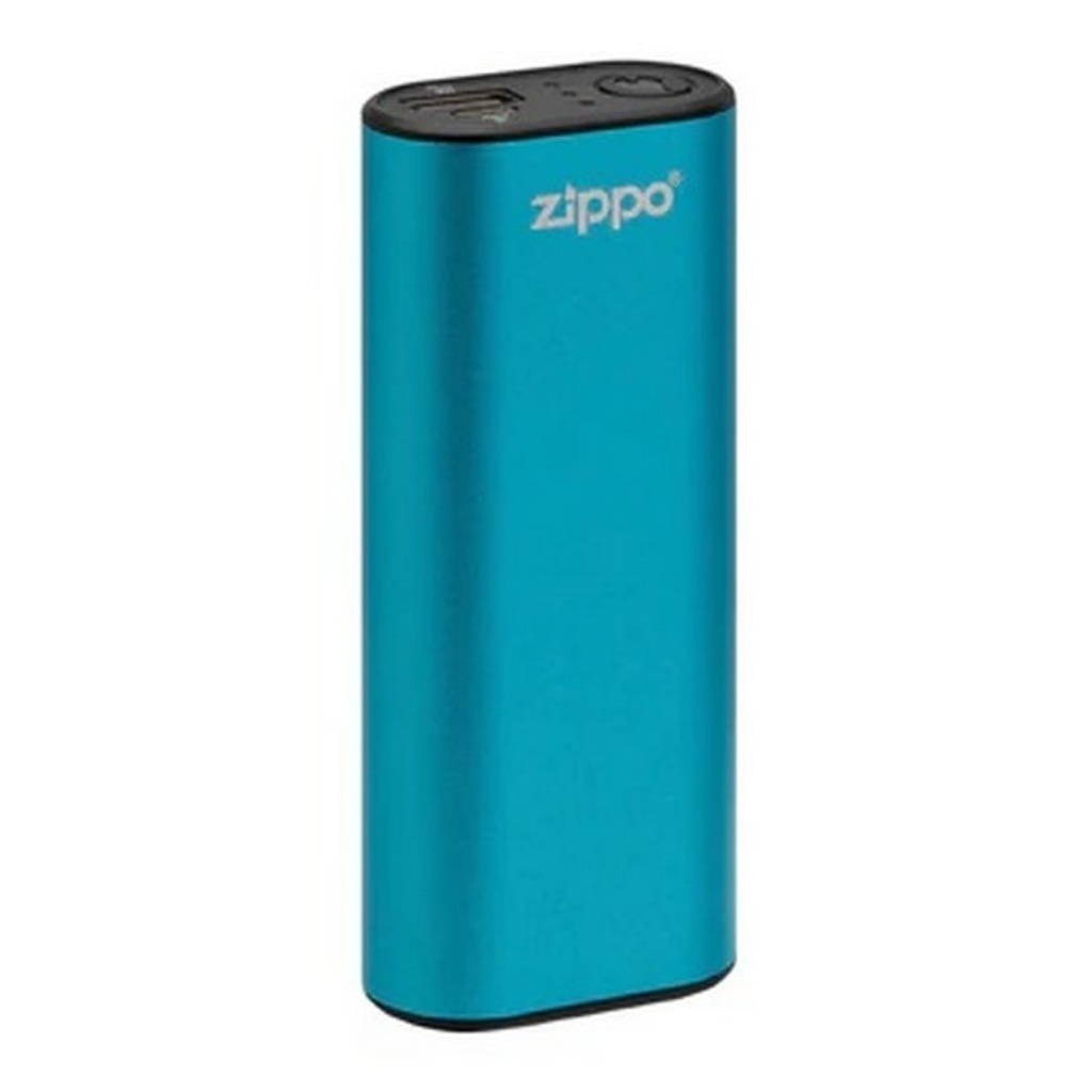 Zippo HeatBank 6-Hour USB Rechargeable Hand Warmer & Power Bank - Blue